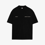 "LIKE DAVID" BOXY TEE [BLACK]