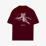 "CUPID PROBLEMS" TEE [WINE]