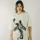 "LIKE KOBE" BOXY TEE  [OFF-WHITE]