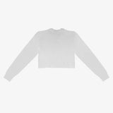 "NEW ERA" WHITE LONG SLEEVE CROPPED